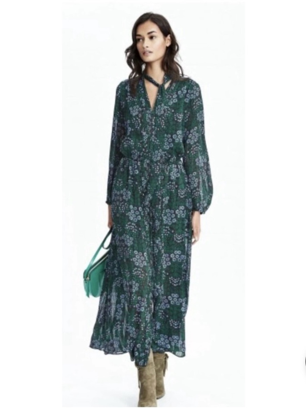 Banana Republic x Olivia Palermo Floral Maxi Dress - Picture 3 of 13